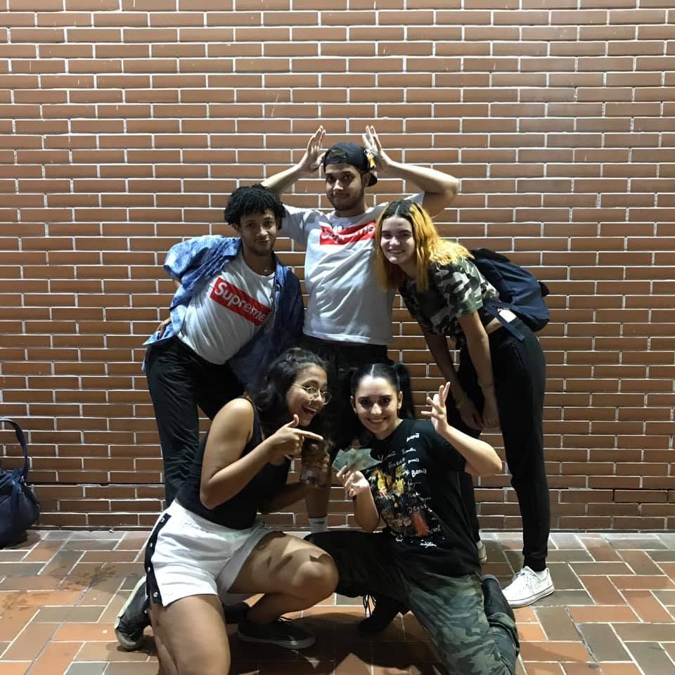 Urban dance crew